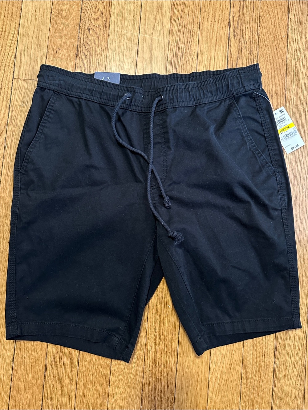 American Rag Black Drawstring Athletic Shorts